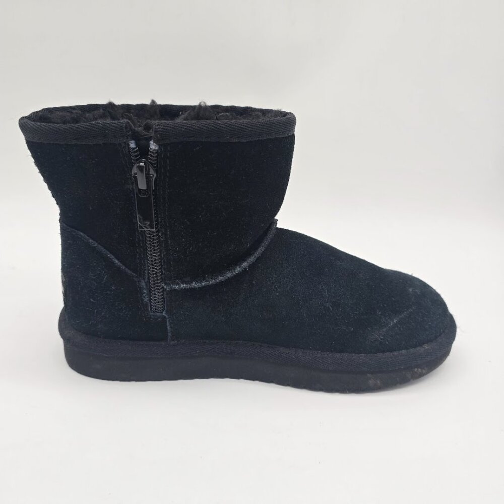 UGG Koolaburra Girls Mini Boots Black Size 13 - Picture 6 of 10